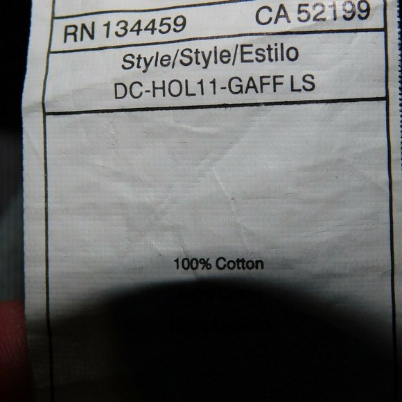 DC shoe Company mens S Black Gray Plaid Button Front shirt skater - Picture 3 of 10